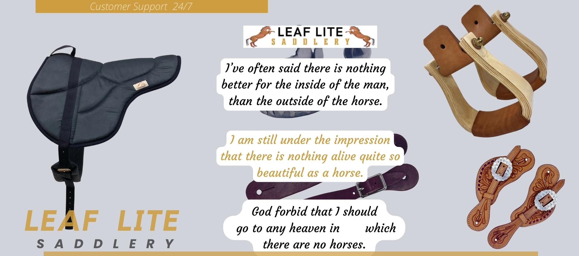 Leaf Lite Saddlery
