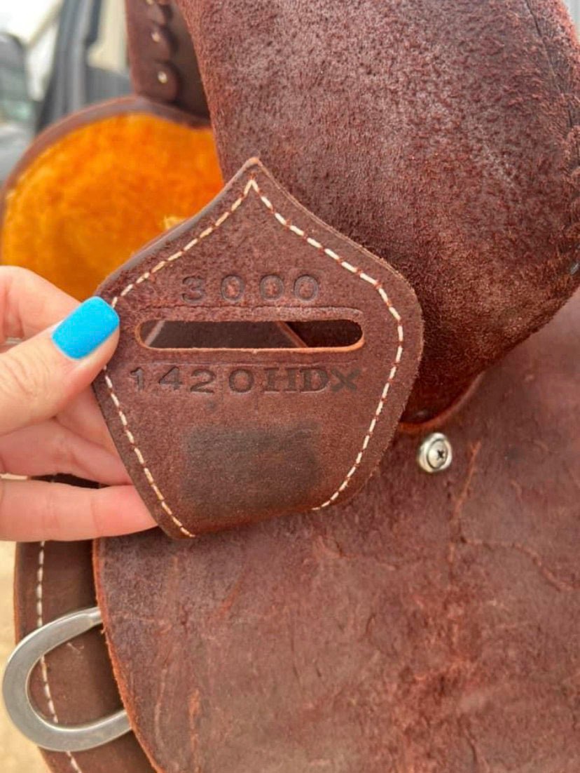 14” Fairely Used Burns saddle