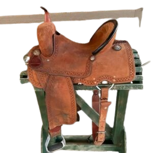 Used 15" Usher Brand Barrel Saddle